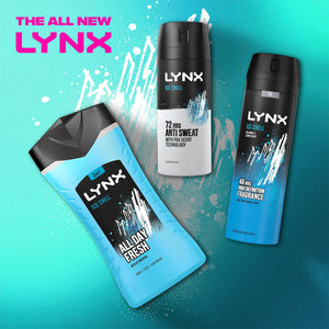 Lynx XL 48-Hour High Definition Fragrance Body Spray Deodorant, 3 Pack, 200ml