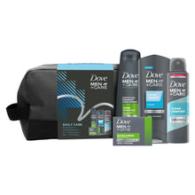Load image into Gallery viewer, Dove Men Daily Care Body &amp; Bath Essentials 4pcs Gift Set For Men with Wash Bag