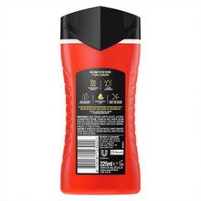 Load image into Gallery viewer, 3pk of 250ml Lynx 12hrs Refreshing Fragrance Shower Gel with 100% Moisturisers