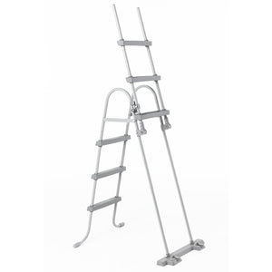 Bestway Flowclear, 42"/1.07m Safety Metal Above Ground Pool Ladder, 1pk