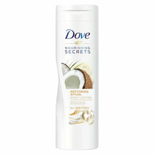 Load image into Gallery viewer, 3x400ml or 6x400ml Dove Nourishment Body Lotion For All Skin Types