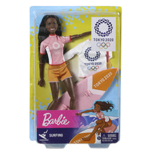Load image into Gallery viewer, Barbie® Olympic Games Tokyo 2020 Surfer Doll with Accessories