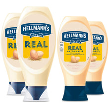 Load image into Gallery viewer, Hellmann&#39;s Real 100% Eggs Free Mayonnaise Squeezy Bottles of 430ml&amp;750ml