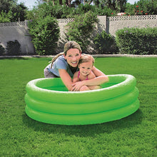 Load image into Gallery viewer, Bestway Fast Set 3 Ring Round Plastic Paddling Pool for Kids