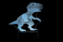 Load image into Gallery viewer, Colour Changing 3D Dinosaur Night Light