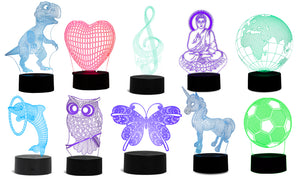 3D LED Hologram Lamp