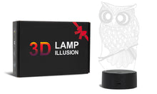 Load image into Gallery viewer, Colour Changing 3D Owl Night Light