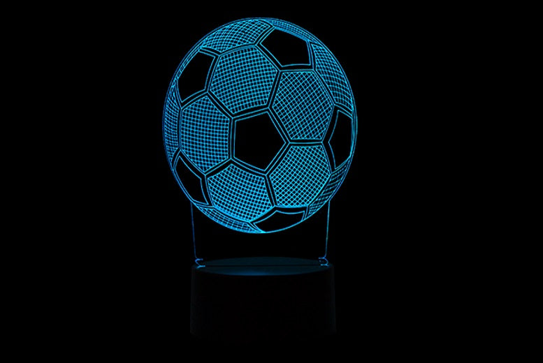 Colour Changing 3D FOOTBALL Night Light