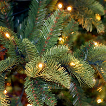 Load image into Gallery viewer, Dusk Till Dawn Solar Powered 50 or 100 LED String White Lights, White or Amber