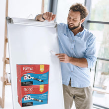 Load image into Gallery viewer, Berol Whiteboard Marker Dry Wipe Medium Chisel Tip Assorted Inks 96 Pack