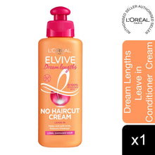 Load image into Gallery viewer, L'Oreal Elvive Conditioner Dream Lengths NoHaircutCream DamagedHair Keratin200ml