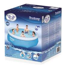 Load image into Gallery viewer, Bestway Fast-Set Above Ground Swimming Pool with Repair Patch 10'x30'', 3800L