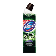 Load image into Gallery viewer, Domestos Zero Limescale Toilet Descaler Removes 100% Limescal 750 ml, 6 Pack
