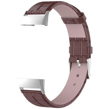 Load image into Gallery viewer, Real Leather Watch Band for Fitbit Charge 3 High Quality And Comfortable- Brown