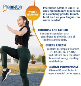 Pharmaton Advance Direct Multivitamins & Minerals, Pack of 18 Sachets