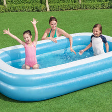 Load image into Gallery viewer, Bestway Inflatable 6&#39;7&quot;x20” , 8&#39;7&quot;x20” or 10&#39; x22” Family Rectangular Pool