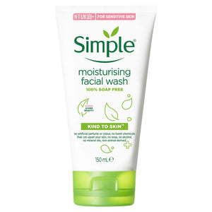 Simple Kind to Skin Bundle of Light Moisturiser, Cleansing Lotion & Face Wash