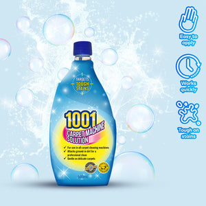 1001 Carpet Cleaning Machine Solution 500ml x6, Compatible with All Machines
