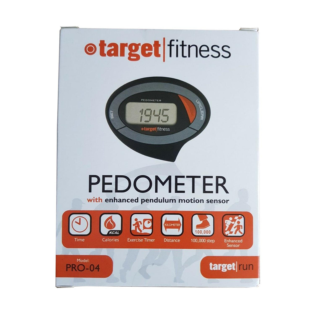Target Fitness Pro-04 Pedometer with Enchanced Motion Sensor – Avant ...
