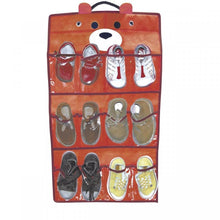 Load image into Gallery viewer, Children&#39;s Footwear Organizer Bear, Jocca, 40 x 70 cm, polypropylene, orange