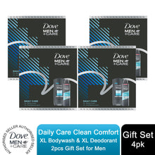 Load image into Gallery viewer, Dove Men Care Clean Comfort XL Bodywash &amp; XL Deodorant 2pcs Gift Set For Men