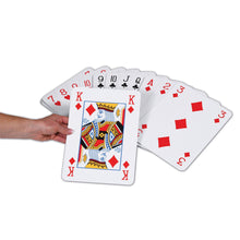 Load image into Gallery viewer, Jumbo-Sized Family Garden Outdoor Summer Games - Giant Playing Cards Game