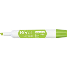 Load image into Gallery viewer, Berol Whiteboard Marker Dry Wipe Medium Chisel Tip Assorted Inks 8 Pack