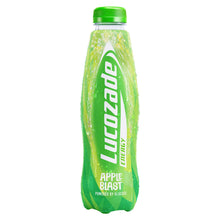 Load image into Gallery viewer, Lucozade Energy Apple Sparkling Energy Drink Powered By Glucose, 24x380ml