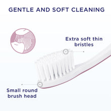 Load image into Gallery viewer, 3pk of Zendium Gentle &amp; Effective Clean Extra Soft Bristles Toothbrush