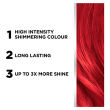 Load image into Gallery viewer, L'Oreal Paris Colorista Hair Colour 8.26 Bright Red Permanent Gel Hair Dye
