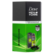 Load image into Gallery viewer, Dove Men+Care Sports Active Duo &amp; Skipping Rope Gift Set for Him, BodyWash &amp; Deo