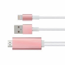 Load image into Gallery viewer, Aquarius Full HD Support HDMI Connector Cable for Phone/Pad Rose Gold