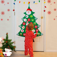 Load image into Gallery viewer, Giant Hanging Christmas Tree Advent Calendar