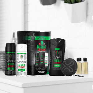 Lynx Africa Gift Set, Present For Brother, Boys And Teens With Bluetooth Speaker