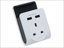Load image into Gallery viewer, Power Adaptor 2 x USB Charger outlet (2.4A)