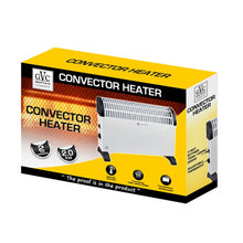 Load image into Gallery viewer, GVC 2KW ELECTRIC Convector Heater with 3 Adjustable Heat Settings