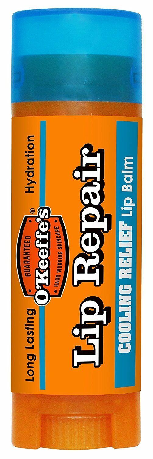 O'Keeffe's Lip Repair Balm Stick Unscented 4.2g Cooling, Matt finish