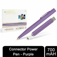 Load image into Gallery viewer, Connector Power Pen 700mAh - Purple
