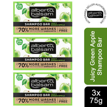 Load image into Gallery viewer, 3x or 6x Each Alberto Balsam Fruity Shampoo Bar With ArganOil &amp; Plastic Free,75g
