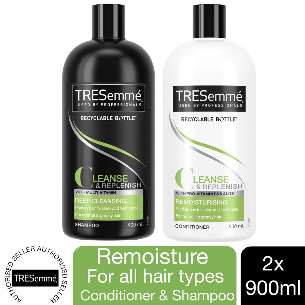 1of Each900ml Tresemme ProCollection ColourShineplex With MultiVitamin Shmp&Cond
