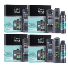 Load image into Gallery viewer, Dove Men+Care Daily Care Trio Gift Set For Him, Bodywash, APA &amp; Shampoo
