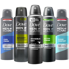 Load image into Gallery viewer, 3pk of 150ml Dove Men+Care 48H Powerful Protection Anti-Perspirant