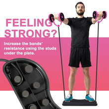 Load image into Gallery viewer, AQUARIUS Xtreme Resistance Full-Body Power Workout Machine - Blue or Pink