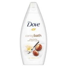 Load image into Gallery viewer, 6pk of 720ml Dove Caring Bath Purely Pampering Shea Butter Bath Soak