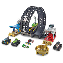 Load image into Gallery viewer, Hot Wheels Monster Trucks Epic Loop Challenge Play Set