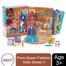 Load image into Gallery viewer, JP Hairdorables DUDESQUAD Prom Queen Fashion Dolls Series 3 for Ages 3+