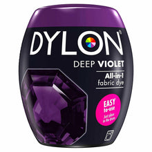 Load image into Gallery viewer, DYLON Washing Machine Fabric Dye Pod, Deep Violet, 3 Packs of 350g