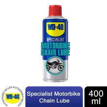 Load image into Gallery viewer, WD-40 Specialist Heavy-Duty Motorbike Chain Lubricant Can 400ml