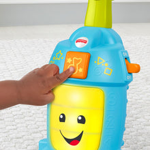 Load image into Gallery viewer, Fisher-Price Laugh Light-up Learning Vacuum, Baby and Toddler Push Toy