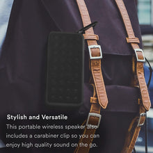 Load image into Gallery viewer, Aquarius Portable &amp; Waterproof BluetoothSpeaker-High Quality Sound &amp; Bass, Black